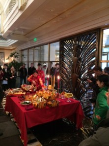 Bison Ceremony, Peninsula Shanghai
