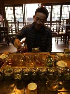 Tea Ceremony in Yu Garden, Shanghai, China