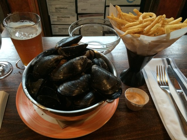 Mussels at Buchon, Asheville, NC