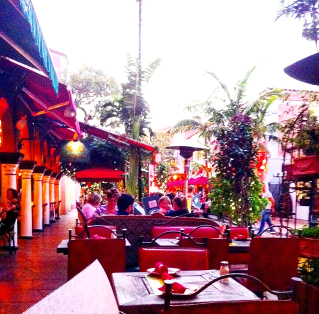 Espanola Way in Miami Beach, FL