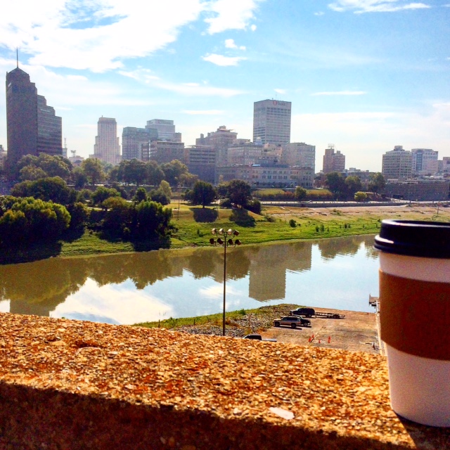 Coffee on the River Walk, Memphis, TN