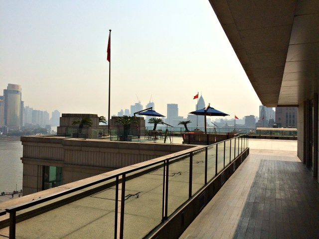 Rooftop Suite at the Peninsula Hotel Shanghai
