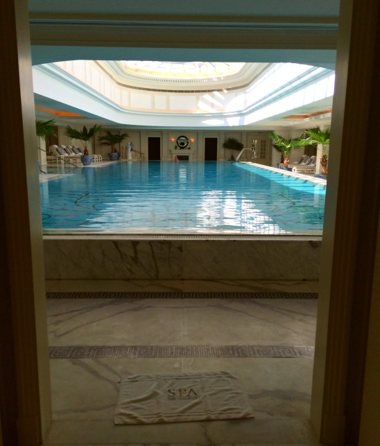 The Pool at the Peninsul Hotel Shanghai