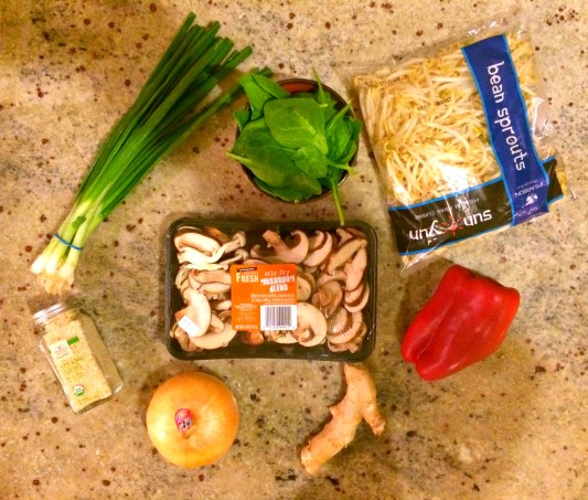 Bibimbap Ingredients