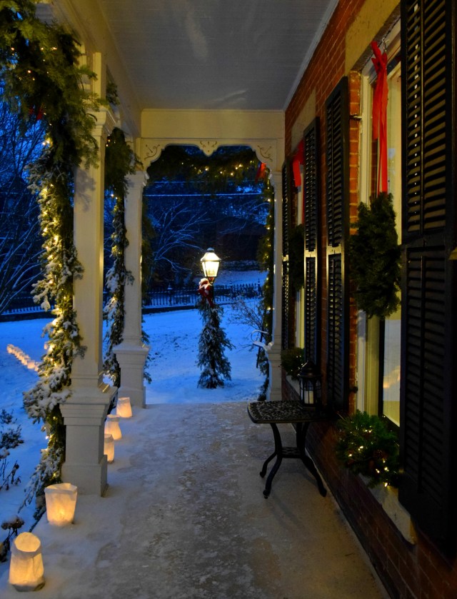 Luminaria at Lamberson Guest House, Galena, RebeccaWanderlusting