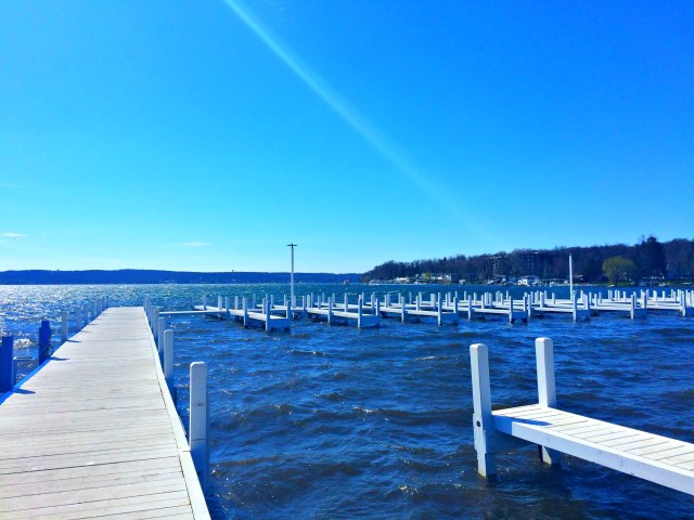 WIlliams Bay Pier, Lake Geneva, Wisconsin