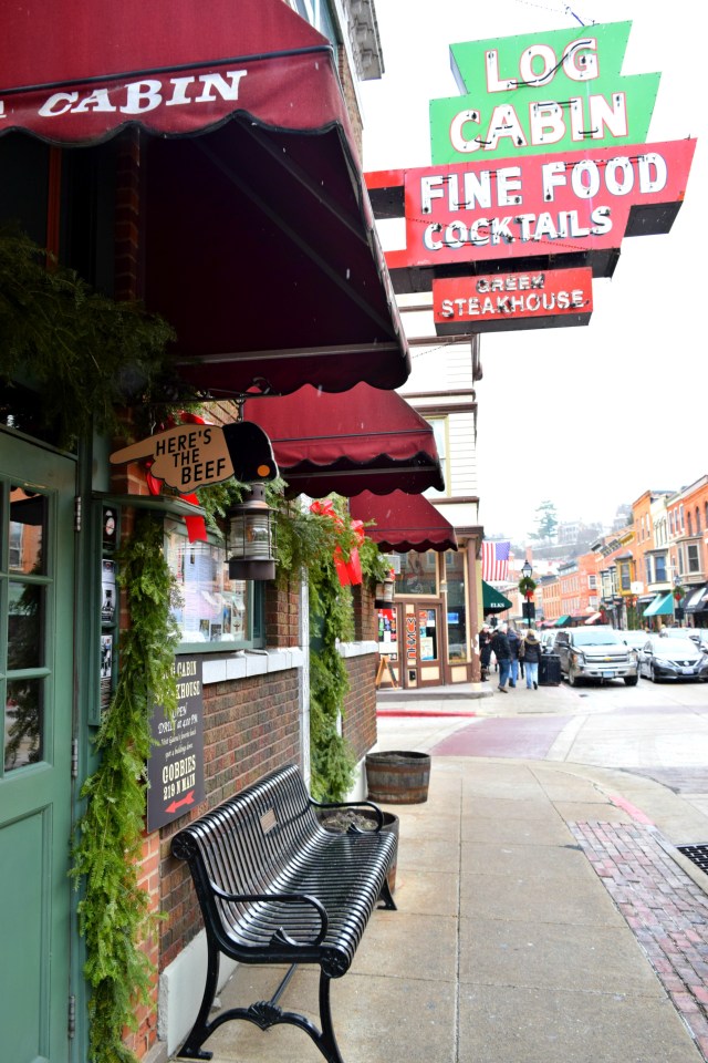Log Cabin Steakhouse, Galena, RebeccaWanderlusting