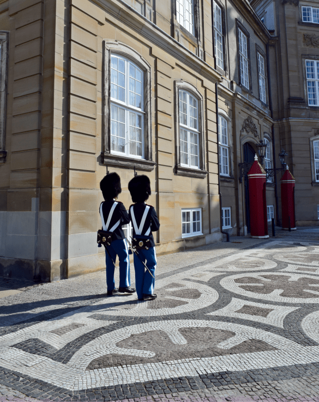 Amalienborg Palace, Copenhagen, Denmark, RebeccaWanderlusting