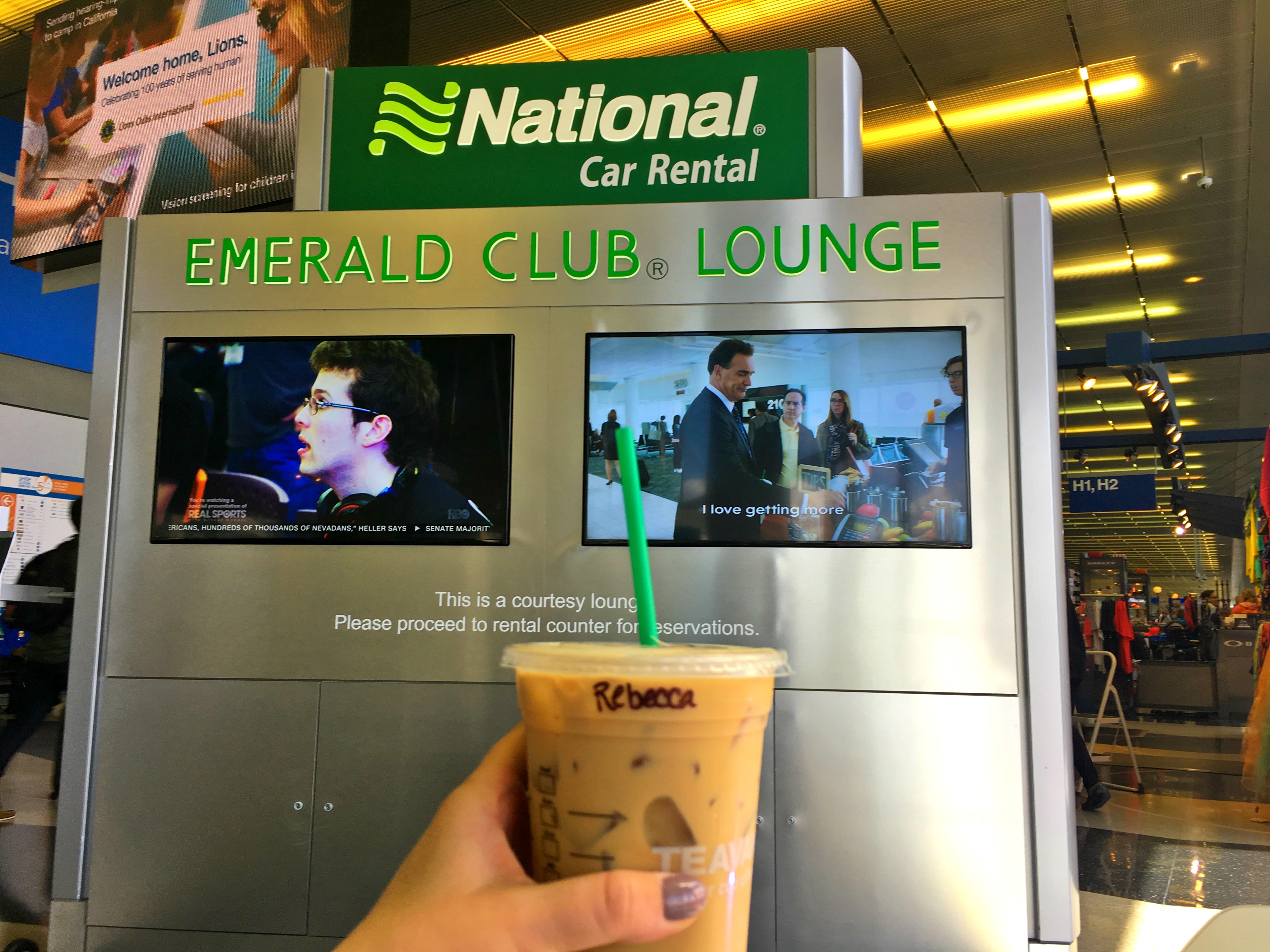 National Emerald Club, Airport Anxiety, RebeccaWanderlusting