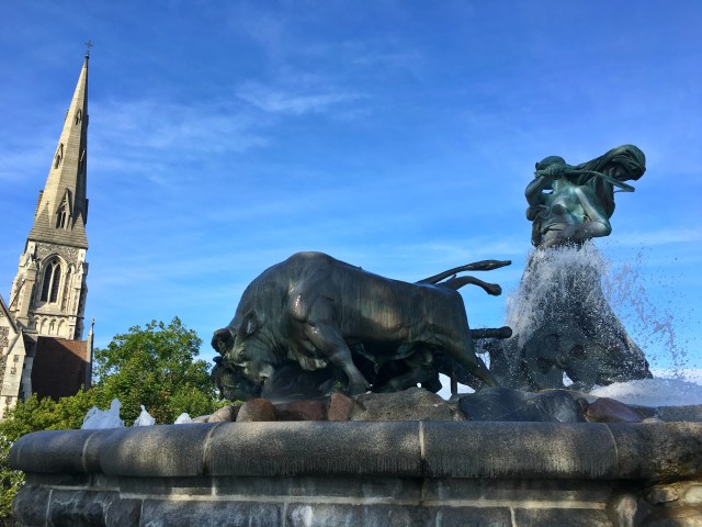 Gefion Fountain, Copenhagen, Denmark, RebeccaWanderlusting